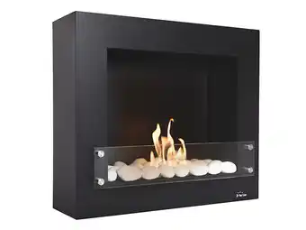 Bricorama Cheminée à l'éthanol en acier laqué offre