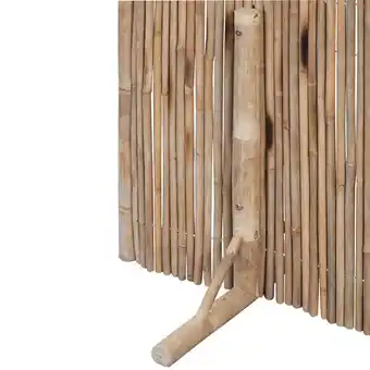 Bricorama Séparateur de pièce / panneau de clôture bambou 180 x 180 cm - brun offre