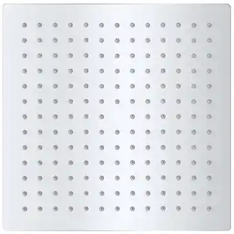 Bricorama Pomme de douche plongeante 2 pcs acier inoxydable 25x25 cm - argent - pièces de douches - pommes de douche - argent - argent offre