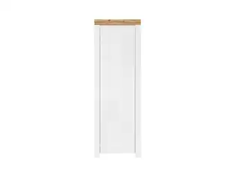 Bricorama Holtenso - armoire simple style scandinave chambre/couloir - 203.5x68.5x37 - 1 porte - meuble de chambre à coucher - blanc offre