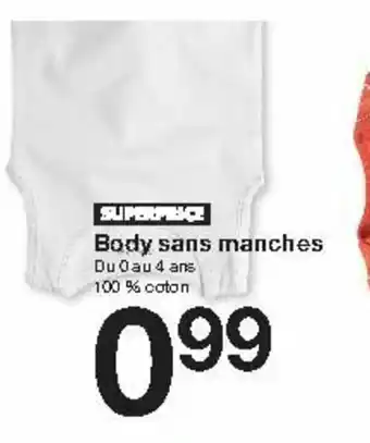Zeeman Body sans manches offre