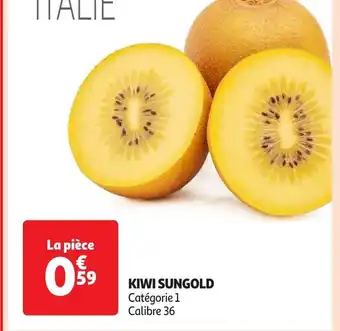 Auchan KIWI SUNGOLD offre