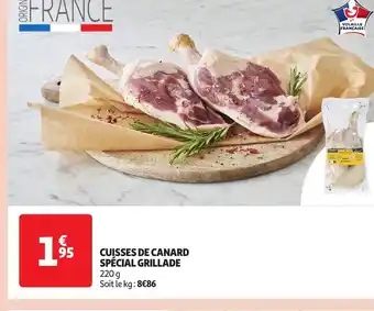 Auchan CUISSES DE CANARD SPÉCIAL GRILLADE offre