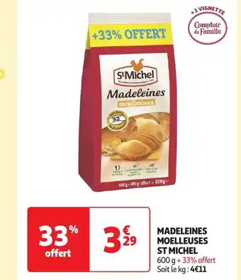 Auchan MADELEINES MOELLEUSES ST MICHEL offre