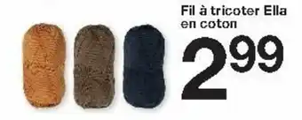 Zeeman Fil à tricoter ella en coton offre