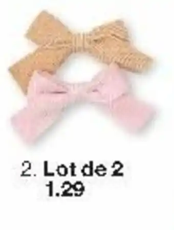 Zeeman Lot de 2 offre