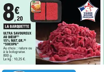 E.Leclerc ULTRA SAVOUREUX AU BŒUF offre