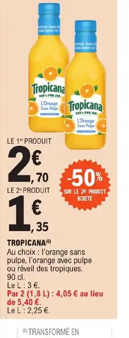 E.Leclerc TROPICANA (6) offre