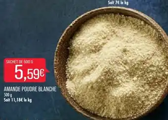 Match Amande Poudre Blanche offre