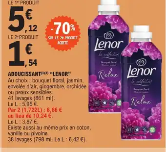 E.Leclerc ADOUCISSANT LENOR offre