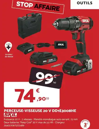 PERCEUSE-VISSEUSE 20 V DD1E3008HE