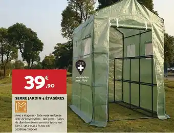 SERRE JARDIN 4 ÉTAGÈRES
