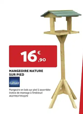 Bricomarché MANGEOIRE NATURE SUR PIED offre