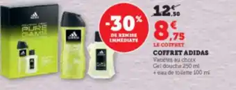 Super U LE COFFRET COFFRET ADIDAS offre