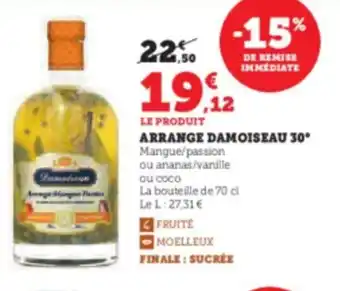 Super U ARRANGE DAMOISEAU 30 offre
