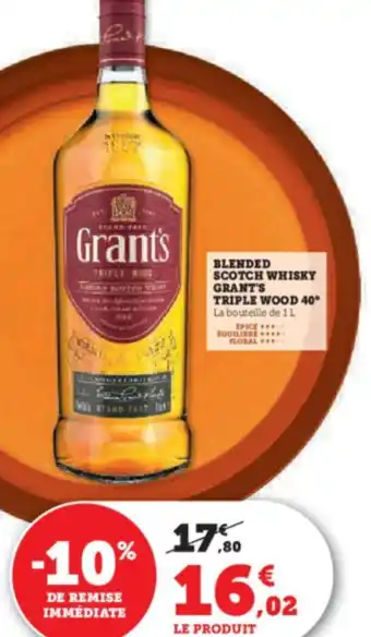 BLENDED SCOTCH WHISKY GRANT'S
