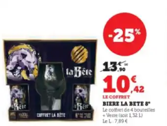 Super U BIERE LA BETE 8 offre