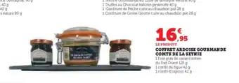 Super U COFFRET ARDOISE GOURMANDE COMTE DE LA SEYNIE offre