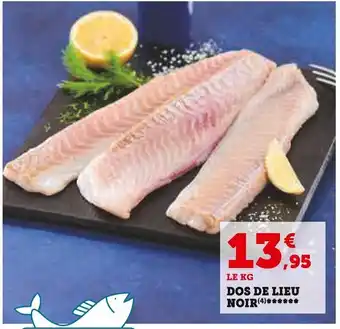 Super U DOS DE LIEU NOIR (4) offre