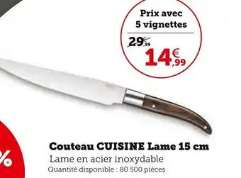 Couteau CUISINE Lame 15 cm