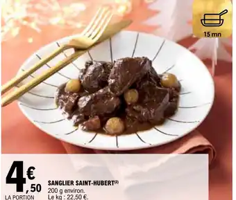 E.Leclerc SANGLIER SAINT-HUBERT (²) offre