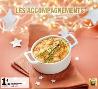 E.Leclerc GRATIN DAUPHINOIS(¹) 200 g offre
