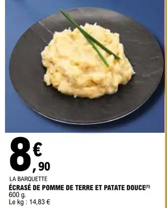 E.Leclerc ÉCRASÉ DE POMME DE TERRE ET PATATE DOUCE(¹) offre