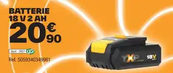 Brico Dépôt BATTERIE 18 V 2 AH offre