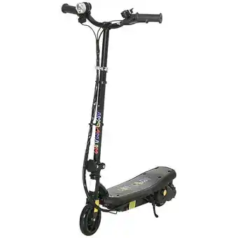 Bricomarché Trottinette électrique 120 w pliable pour enfant 7-14 ans 12 km/h max. autonomie 10 km max. noir offre