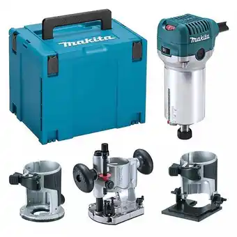 Bricomarché Affleureuse défonceuse makita rt0702cx2j offre