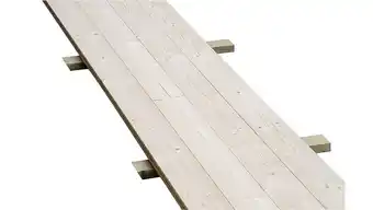 Bricomarché Plancher universel pour abris de jardin 28 mm - paquet de 3 m2 offre