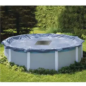 Bricomarché Bâche de protection 140g/m2 werkapro pour piscine hors sol ronde offre