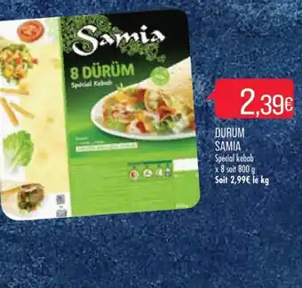 Match Durum Samia offre