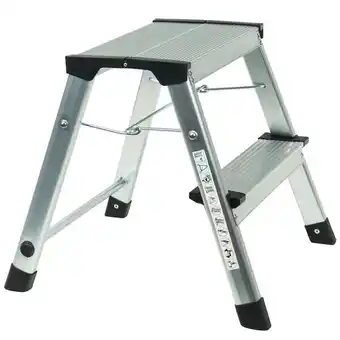 Bricomarché Marchepied pliable en aluminium 2 marches werkapro h 40,4cm offre