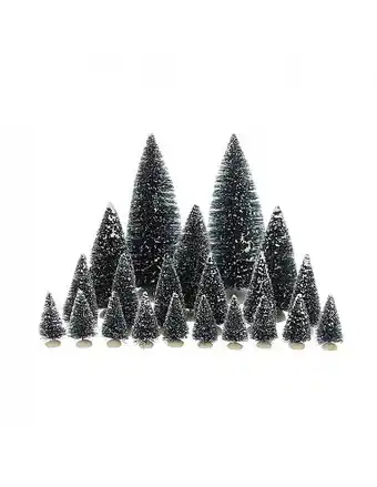 Bricorama Assortiment de 21 sapins de noël edm - 71637 offre