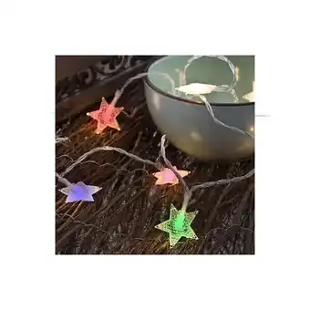 Bricorama Guirlande lumineuse à étoiles edm - esprit de noël - multicolore - 10 étoiles - 1 m - 71319 offre