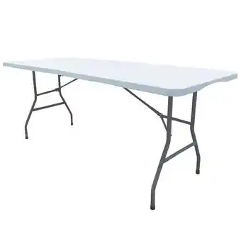 Bricorama Table pliante rectangulaire 180x74x74cm werkapro offre