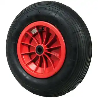 Roue gonflable 16'' 400x105 alésage 25mm werkapro