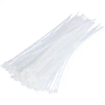Bricorama Collier rapide blanc lot de 100 colliers offre