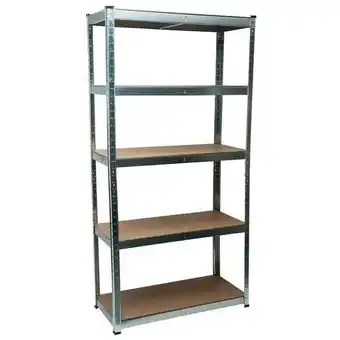 Bricorama Étagère spéciale charge lourde 5 plateaux 180x90x40cm 875kg offre