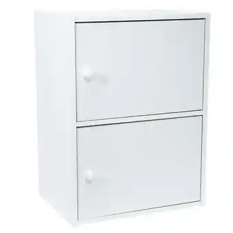 Bricorama Meuble blanc à portes werkapro offre