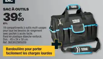Brico Dépôt SAC À OUTILS offre