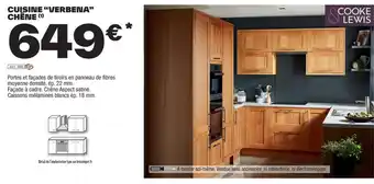 Brico Dépôt CUISINE "VERBENA" CHÊNE (¹) offre