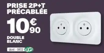 Brico Dépôt PRISE 2P+T PRÉCABLÉE offre