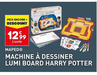 ALDI MACHINE À DESSINER LUMI BOARD HARRY POTTER offre