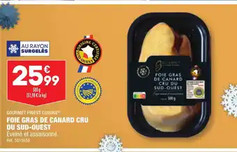 ALDI FOIE GRAS DE CANARD CRU DU SUD-OUEST offre