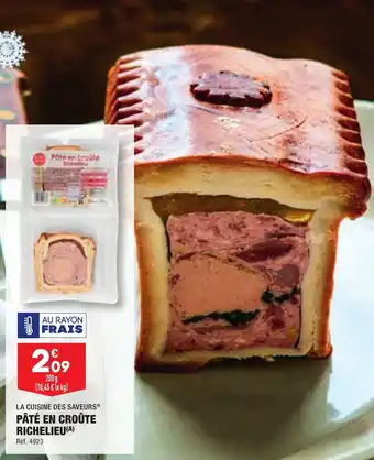 ALDI PÂTÉ EN CROÛTE RICHELIEU(A) offre