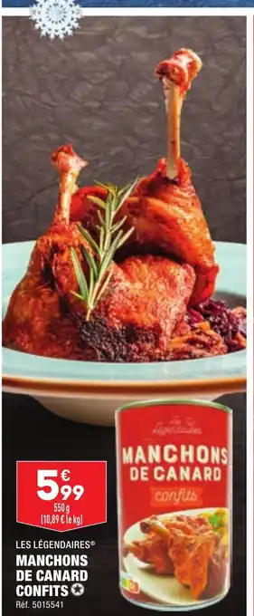 ALDI MANCHONS DE CANARD CONFITS offre