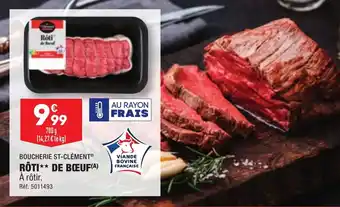ALDI RÔTI DE BŒUF(A) offre