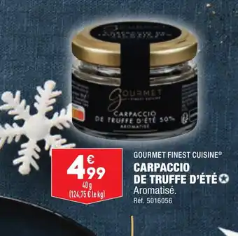 ALDI CARPACCIO DE TRUFFE D'ÉTÉ O Aromatisé. offre
